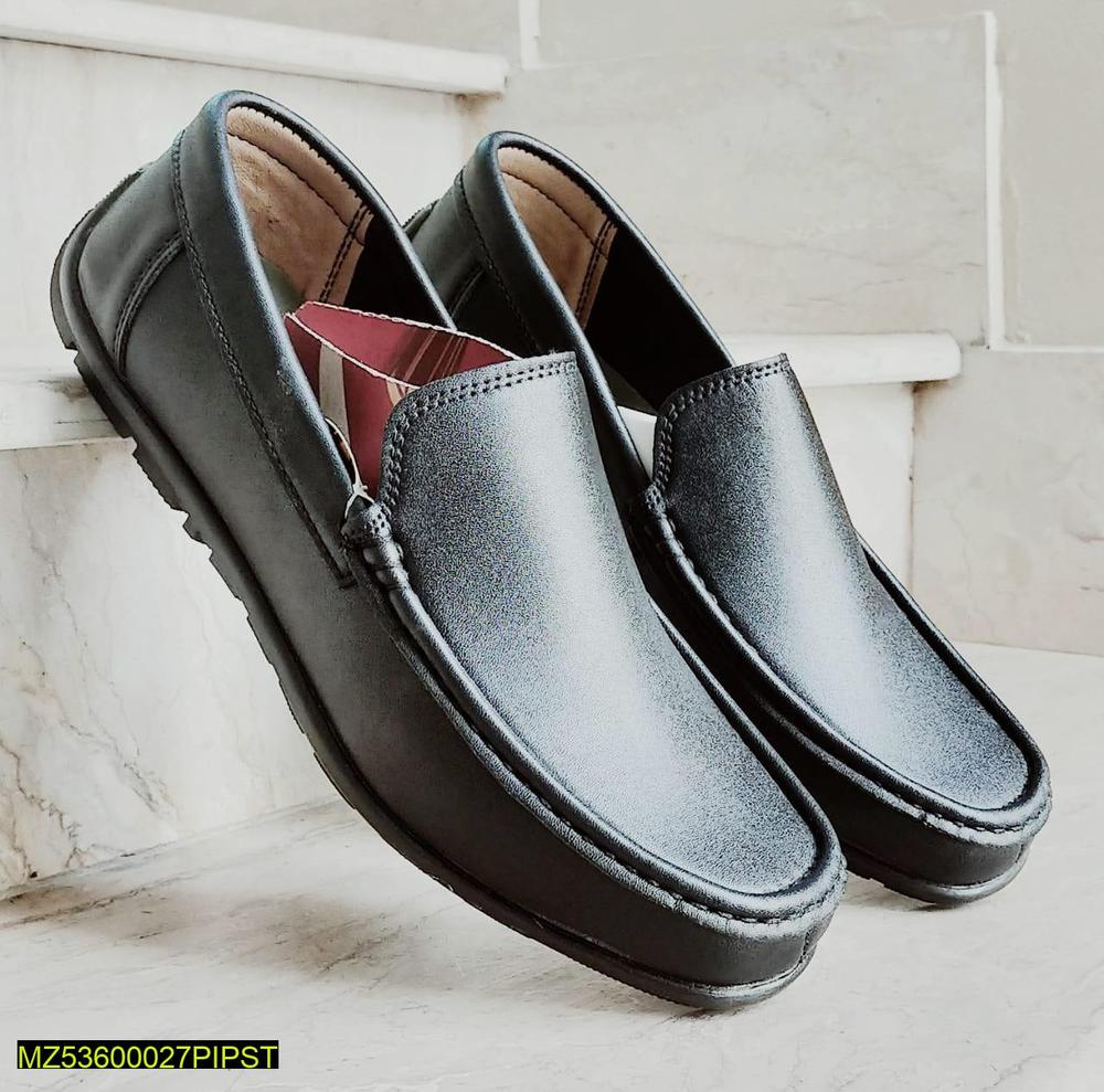 Men's Leather Formal Shoes SJ- Black