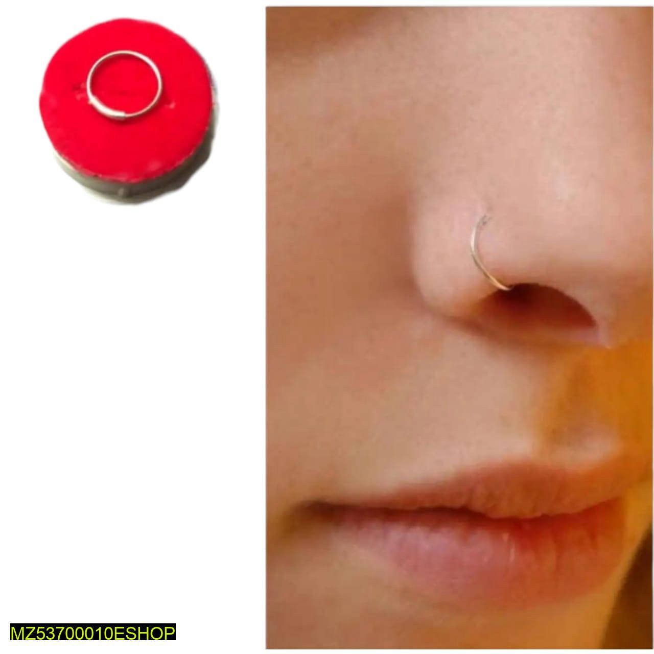 1 Pc Women's Chandi Nose Pin
