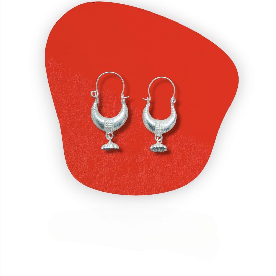 Modern Design Chandi Earrings