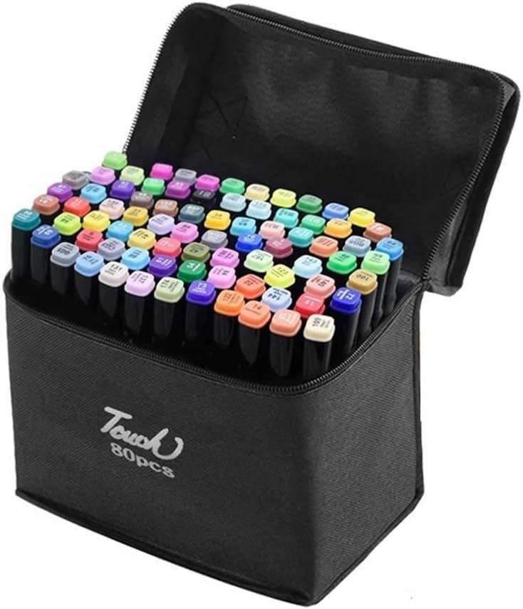 60 Pcs Sketch Markers Set