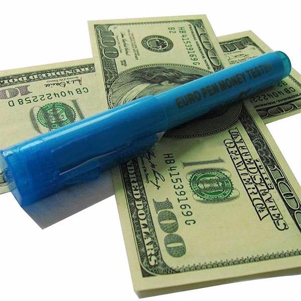 2 In1 Money Checker Pen UV Light Pen Euro Pen