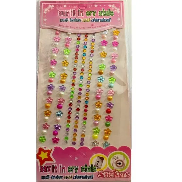 Crystal Beats Sticker Sheets 