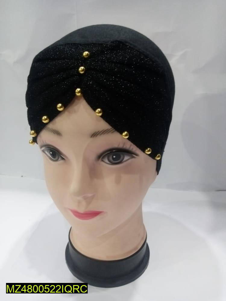 Women's Jersey Hijab Cap With Stone