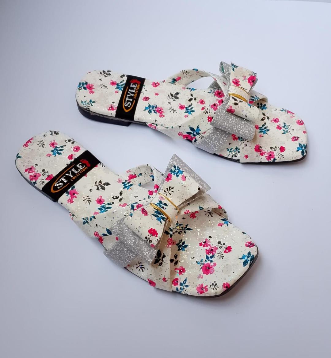 Women's Synthetic Leather Semi-Formal Slippers