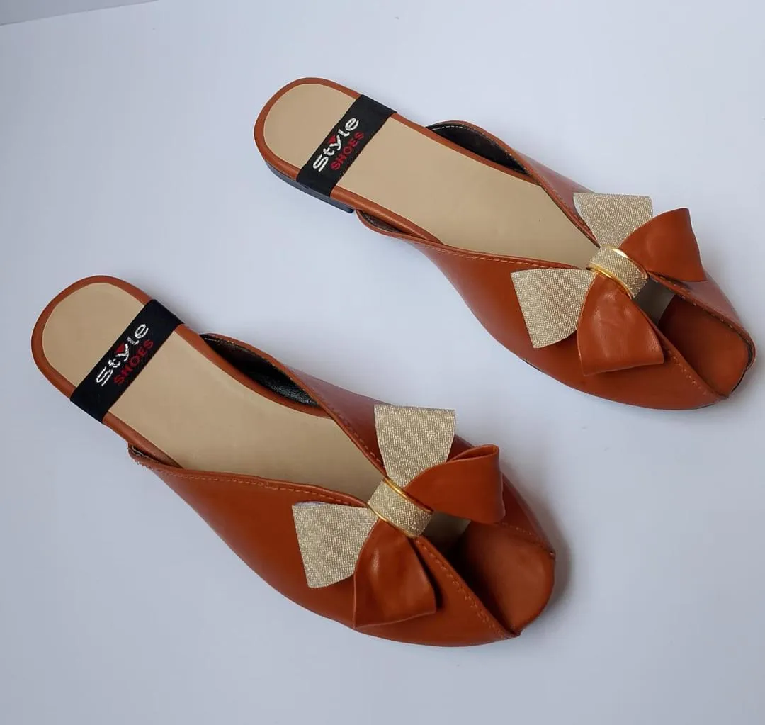 Women's Synthetic Leather Casual Mules