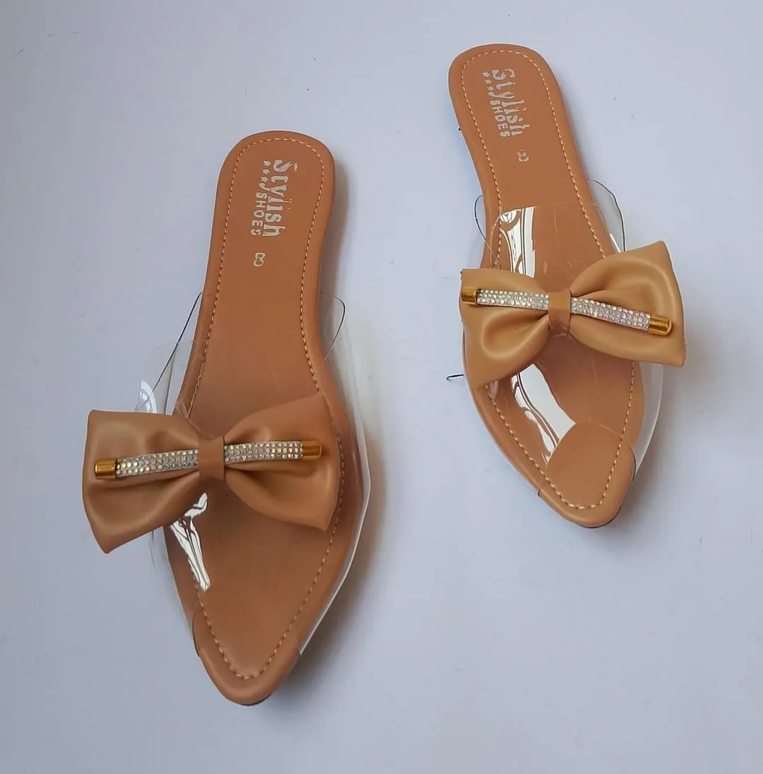 Women's Synthetic Leather Formal Mules