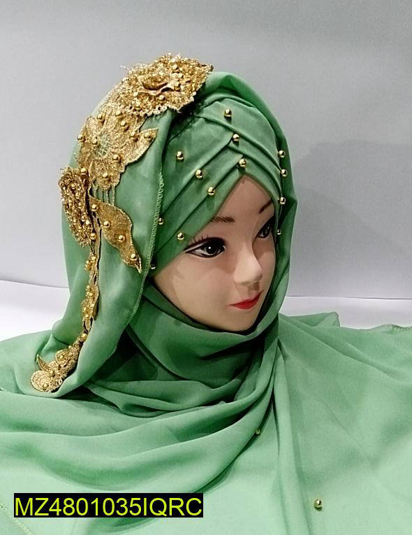 Ready To Wear Hijab With Stones