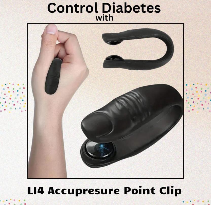 Clinically-Proven Effectiveness For Specific Health Concerns Sugar Control L14 Acupressure Point Clip