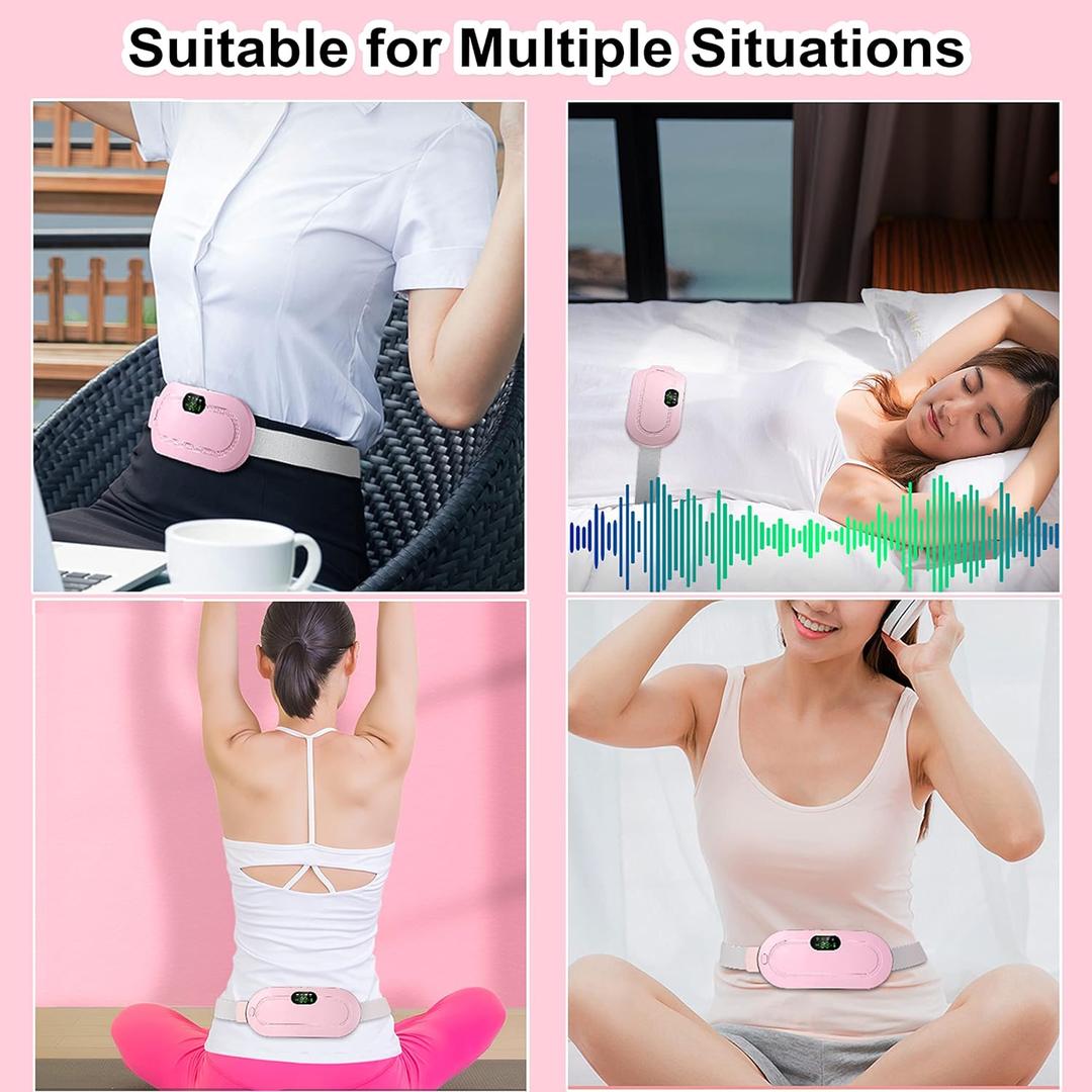 1 Pc Electric Heating Belt for Period Cramps - Enhances Comfort & Convenience!