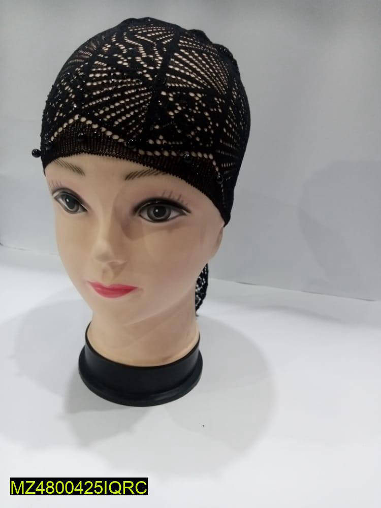 Women's Soft Net Hijab Cap