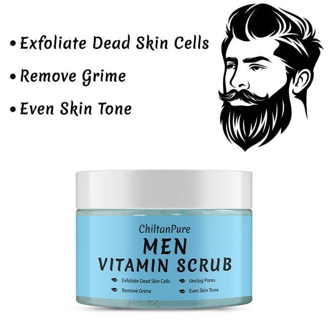 Men Vitamin Scrub