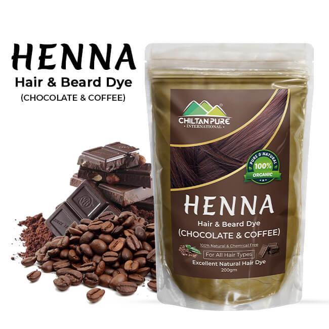 Henna Hair And Beard Dye (Chocolate & Coffee)
