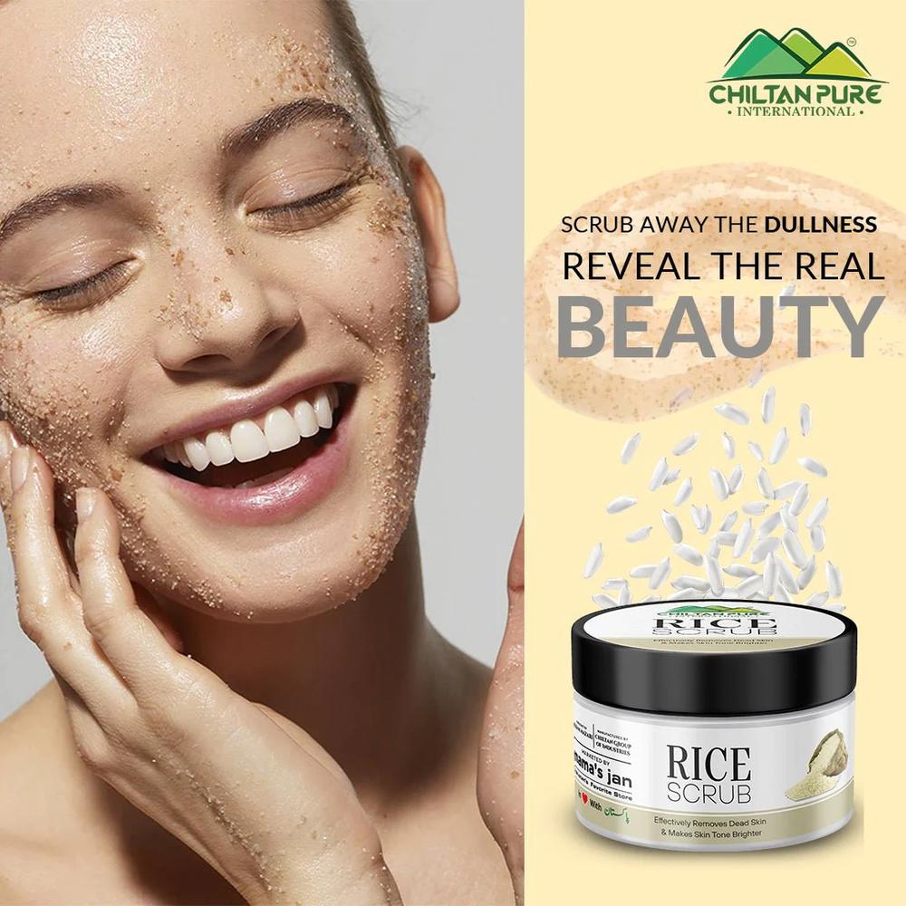 Rice Face & Body Scrub
