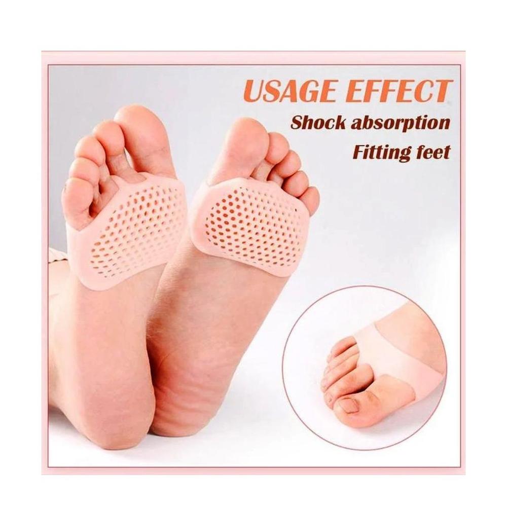2  Pcs Silicone Tip Toe Breathable Foot Protector