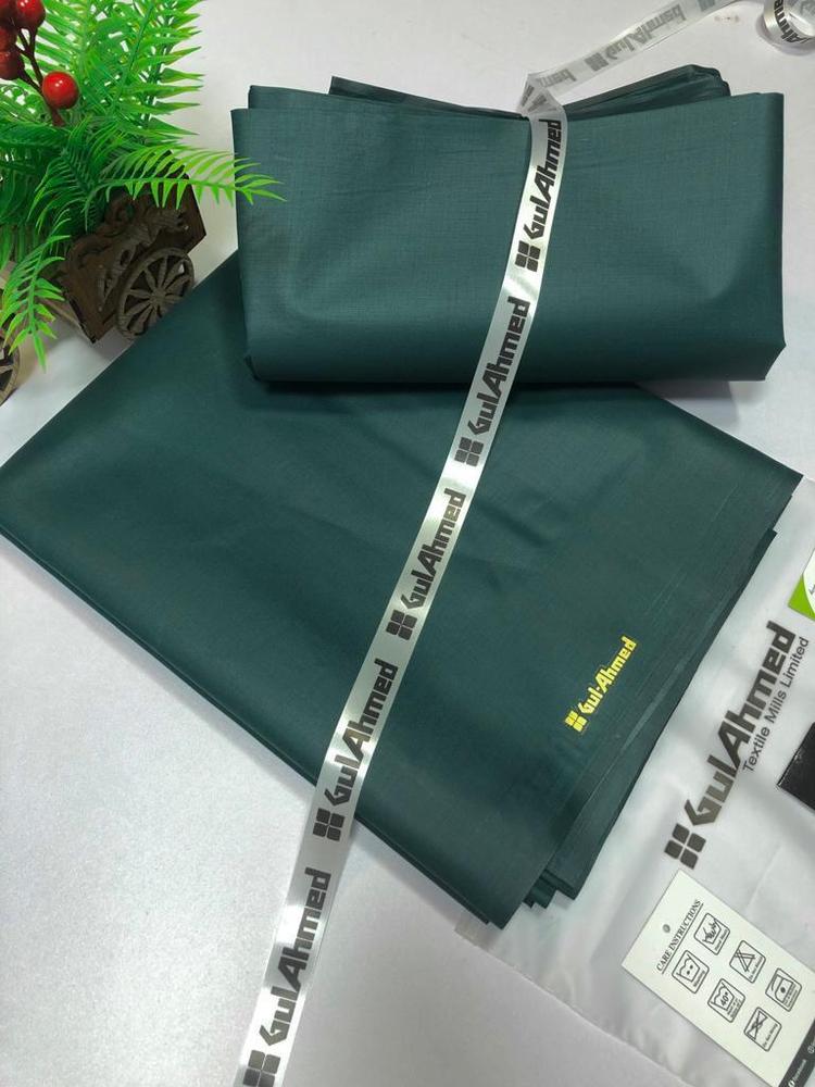 Men’s Unstitched Cotton Plain Suit