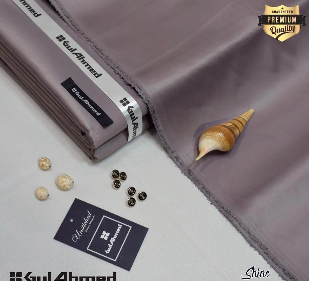 Men’s Unstitched Cotton Sotton Plain Suit