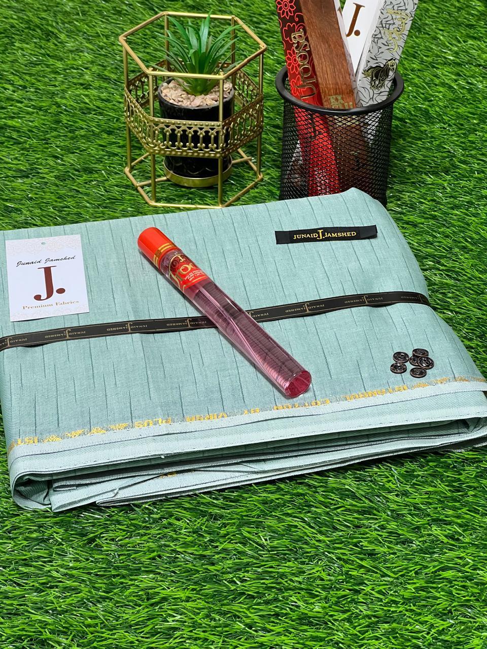 Men’s Unstitched Paper Cotton Textured Kurta