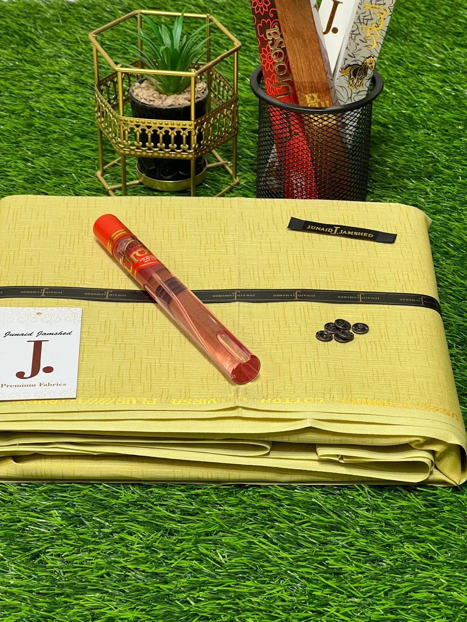 Men’s Unstitched Paper Cotton Textured Kurta