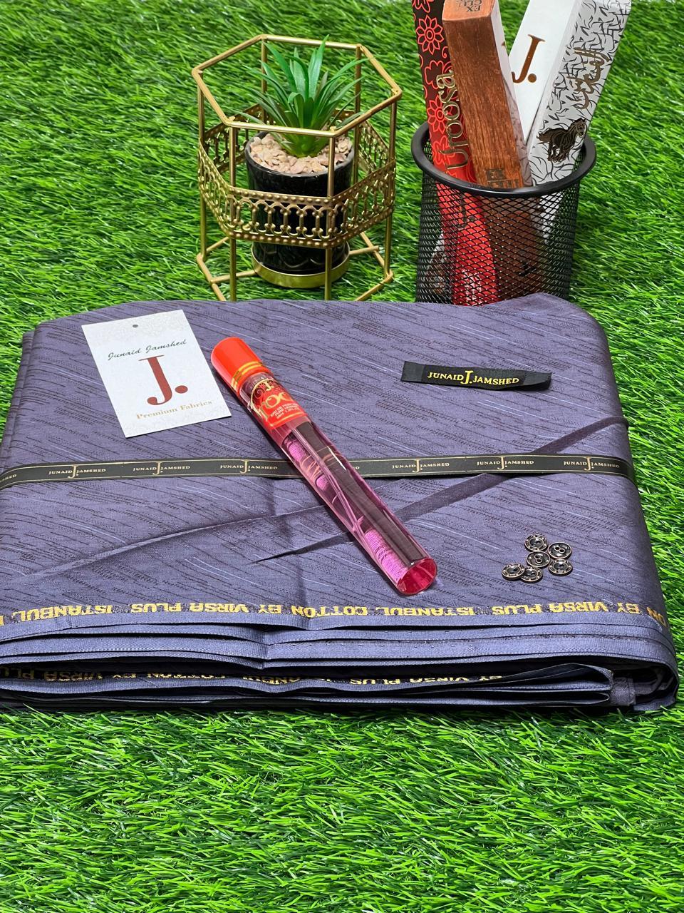 Men’s Unstitched Paper Cotton Textured Kurta