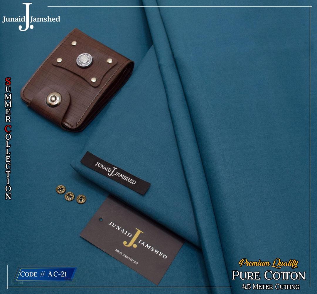 Men’s Unstitched Paper Cotton Plain Suit