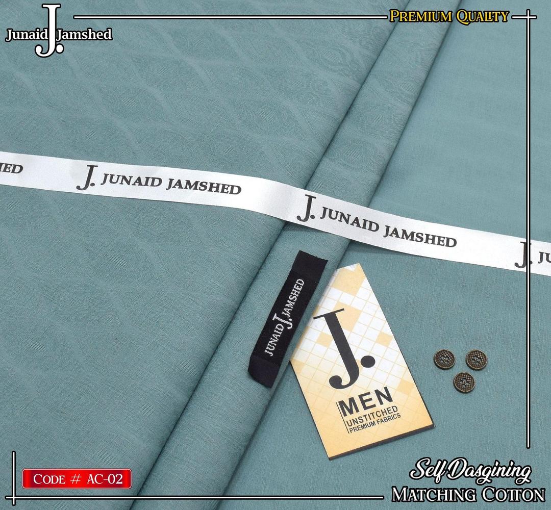 Men’s Unstitched Paper Cotton Textured Suit