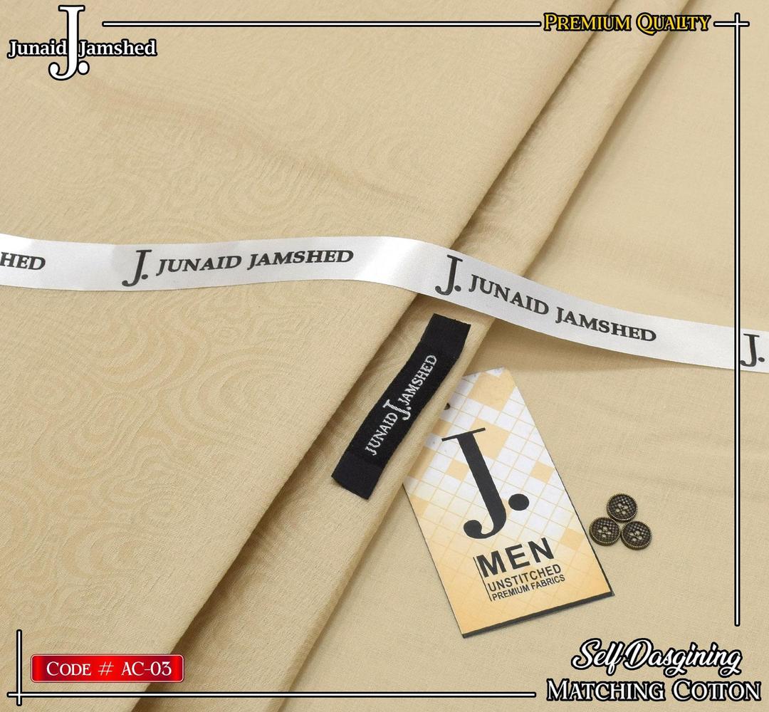 Men’s Unstitched Paper Cotton Textured Suit