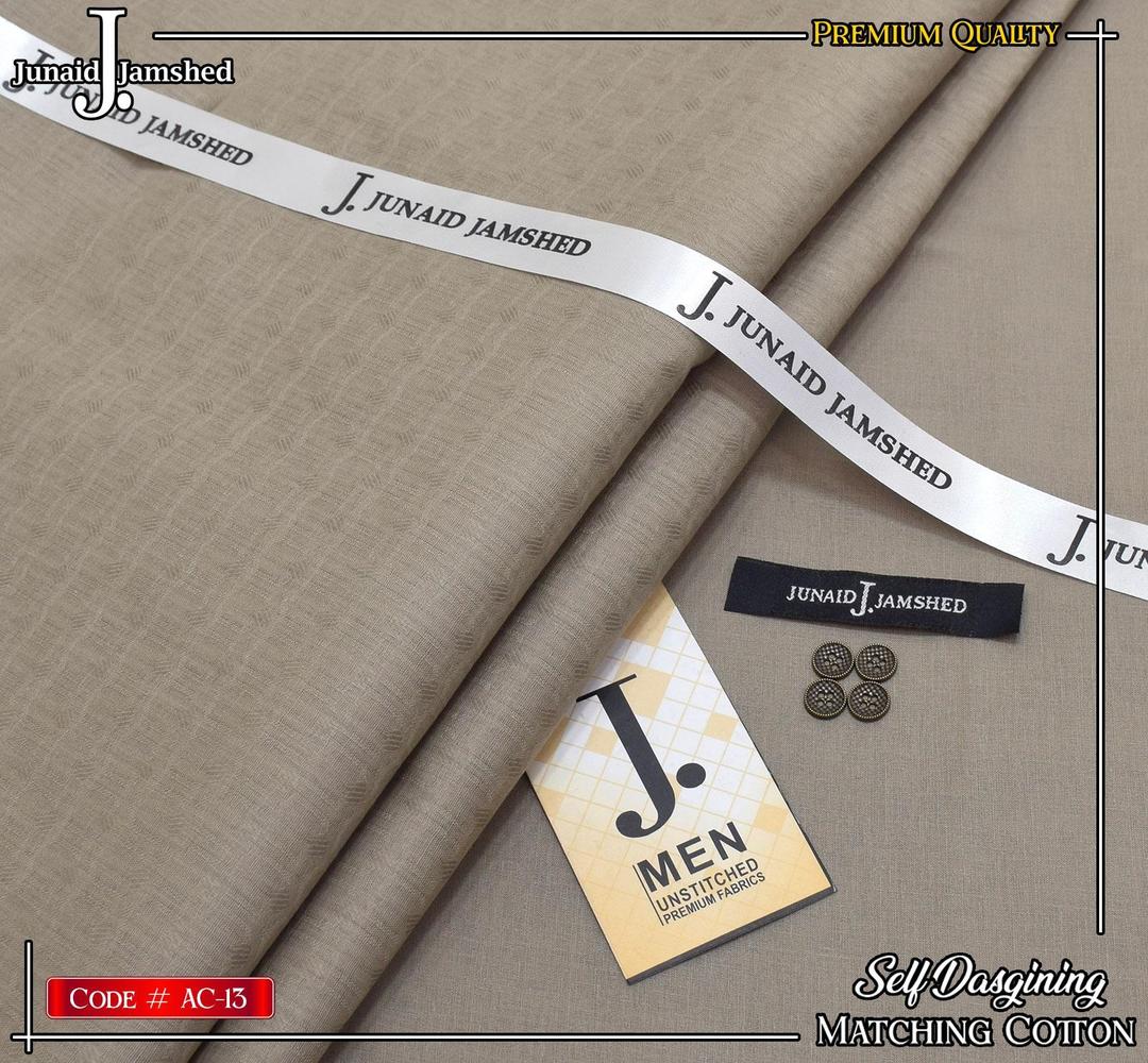 Men’s Unstitched Paper Cotton Textured Suit