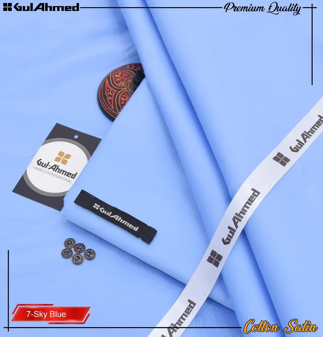 Men’s Unstitched Cotton Sotton Plain Suit