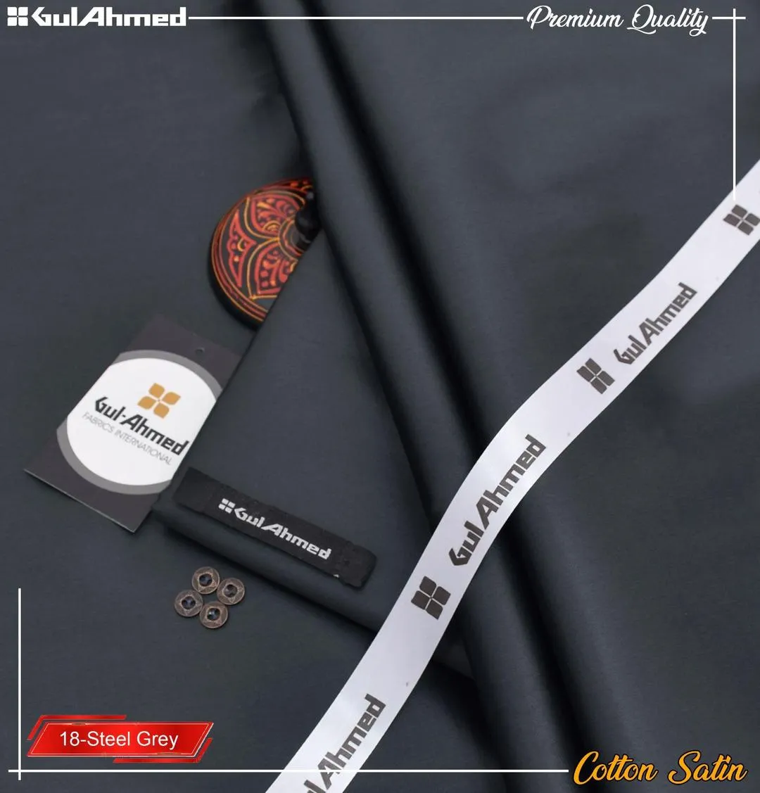 Men’s Unstitched Cotton Sotton Plain Suit