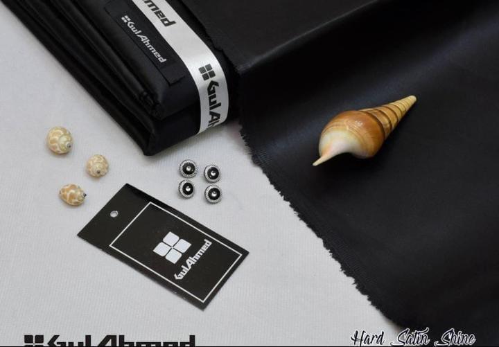 Men's Unstitched Silk Plain Suit