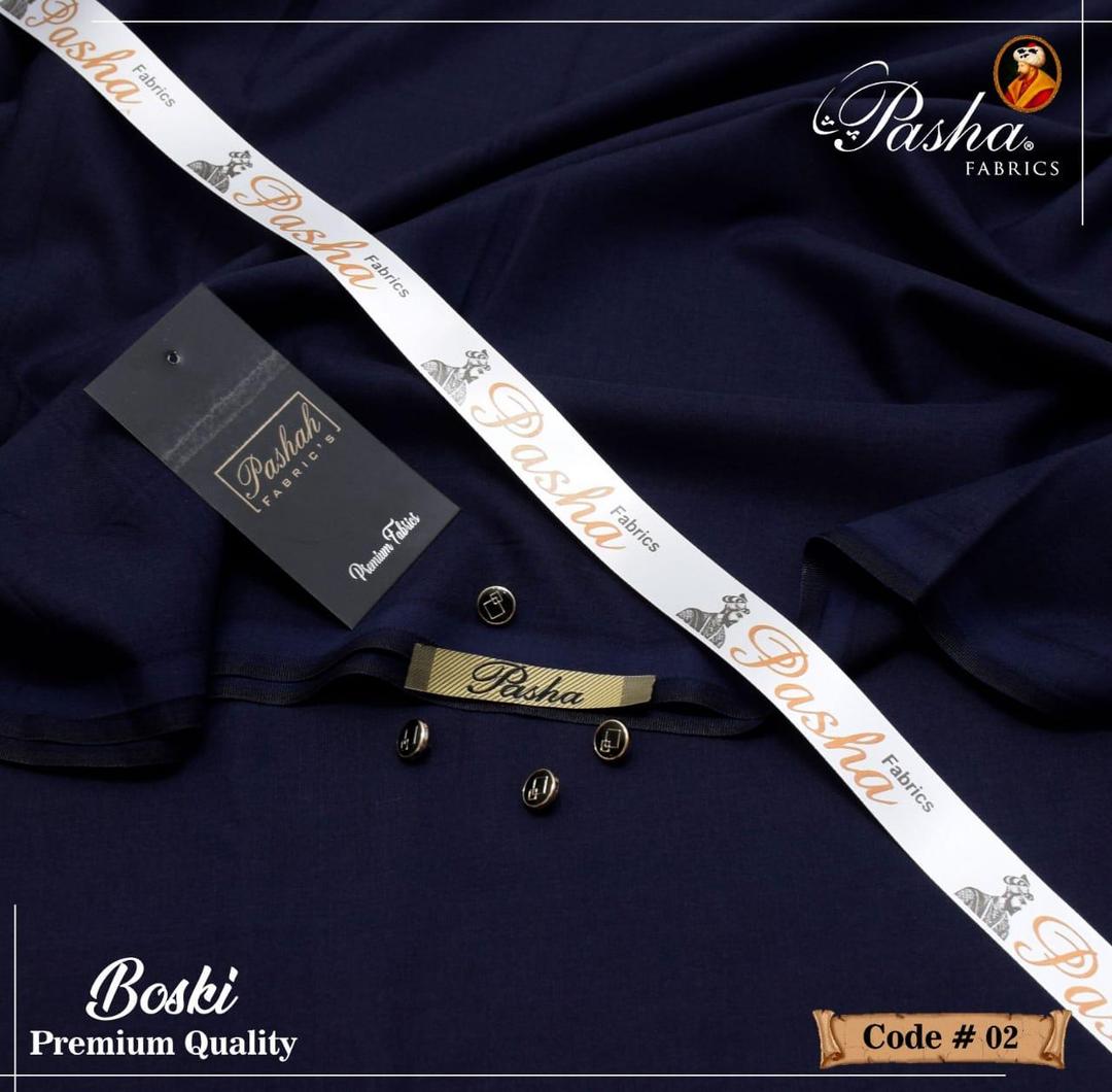 Men’s Unstitched Boski Plain Suit