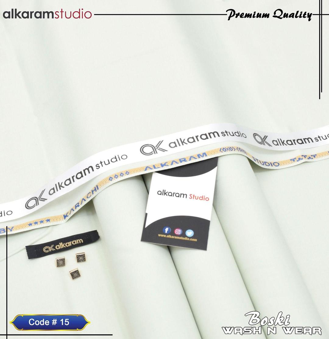 Men’s Unstitched Boski Plain Suit