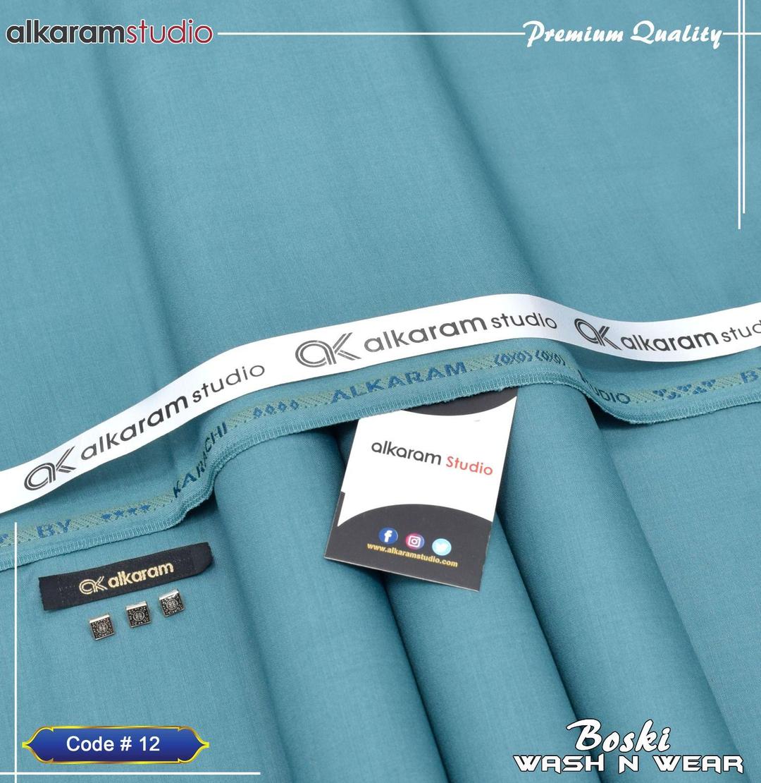 Men’s Unstitched Boski Plain Suit