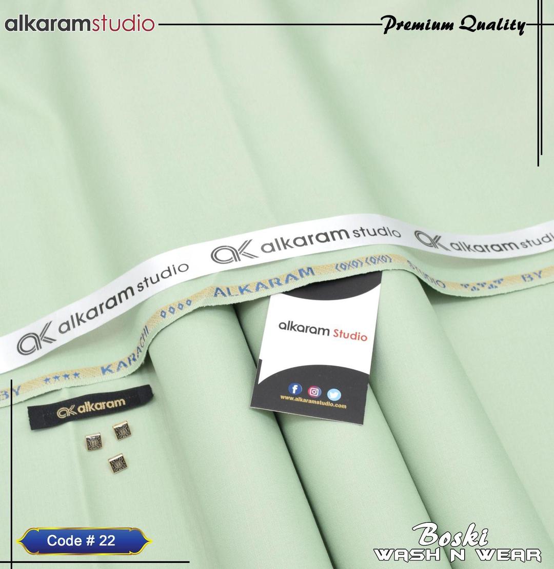 Men’s Unstitched Boski Plain Suit