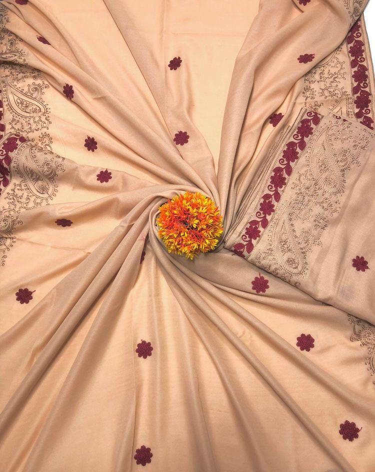 Women's Swiss Embroidered Shawl