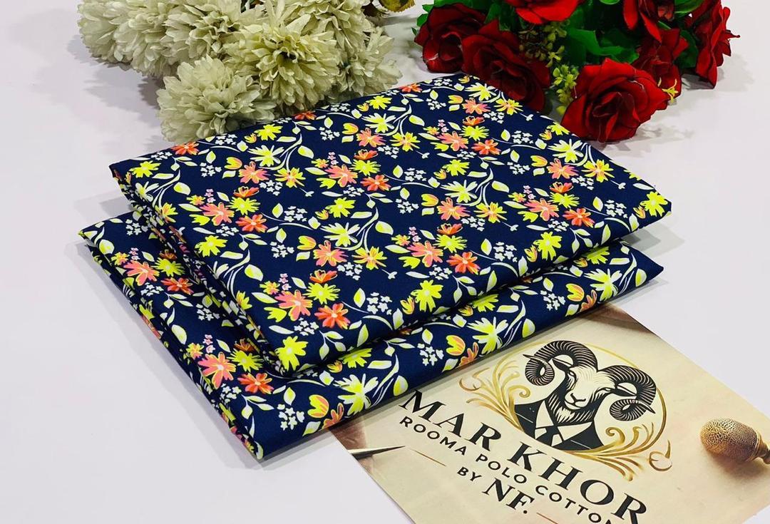 2 Pcs Women's Unstitched Printed Suit