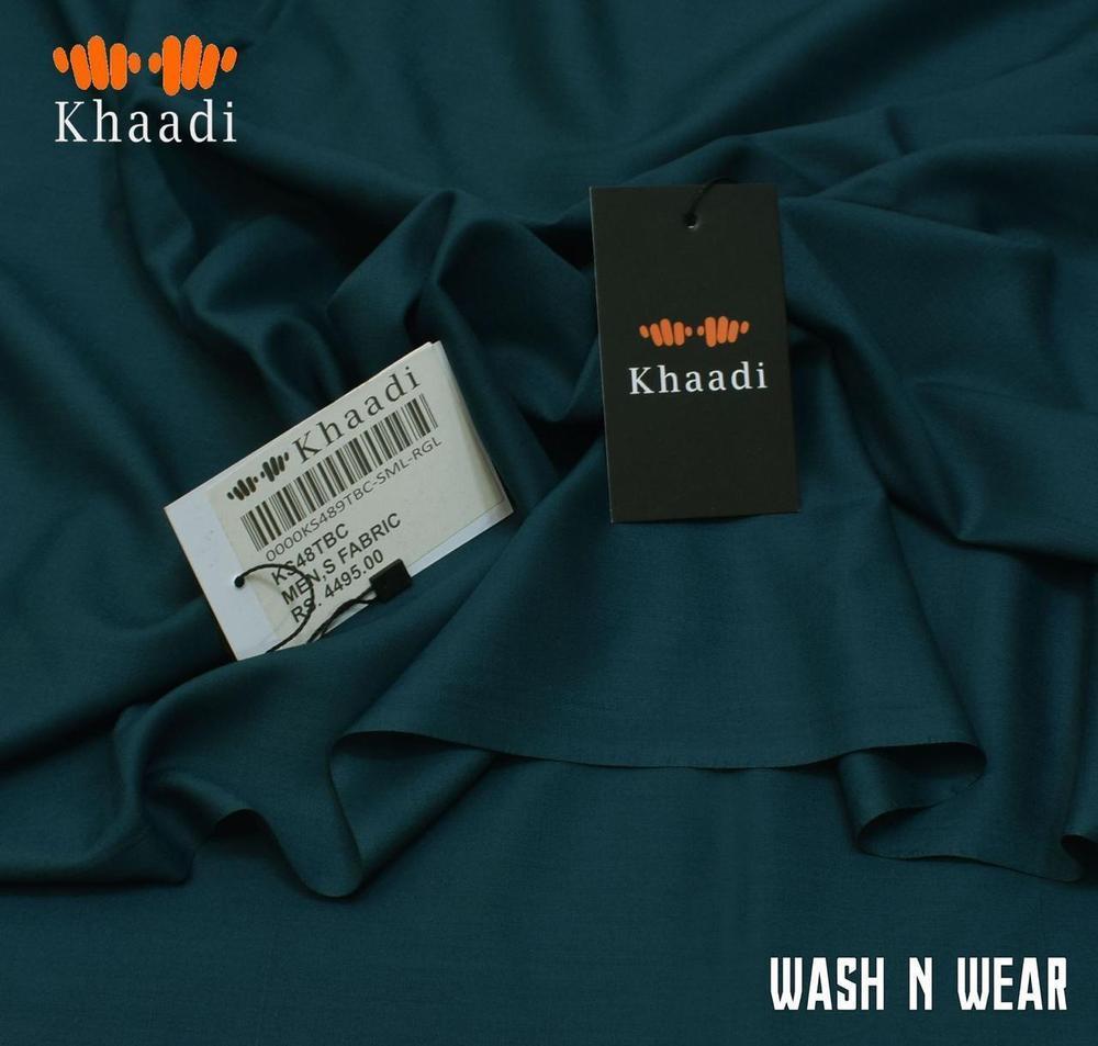 Men’s Unstitched Wash And Wear Plain Suit