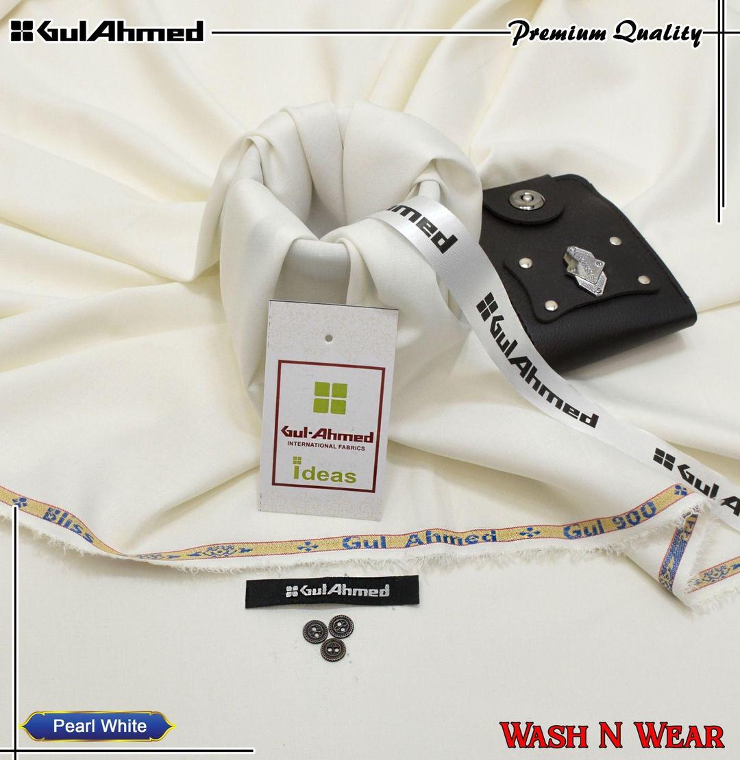 Men’s Unstitched Wash And Wear Plain Suit