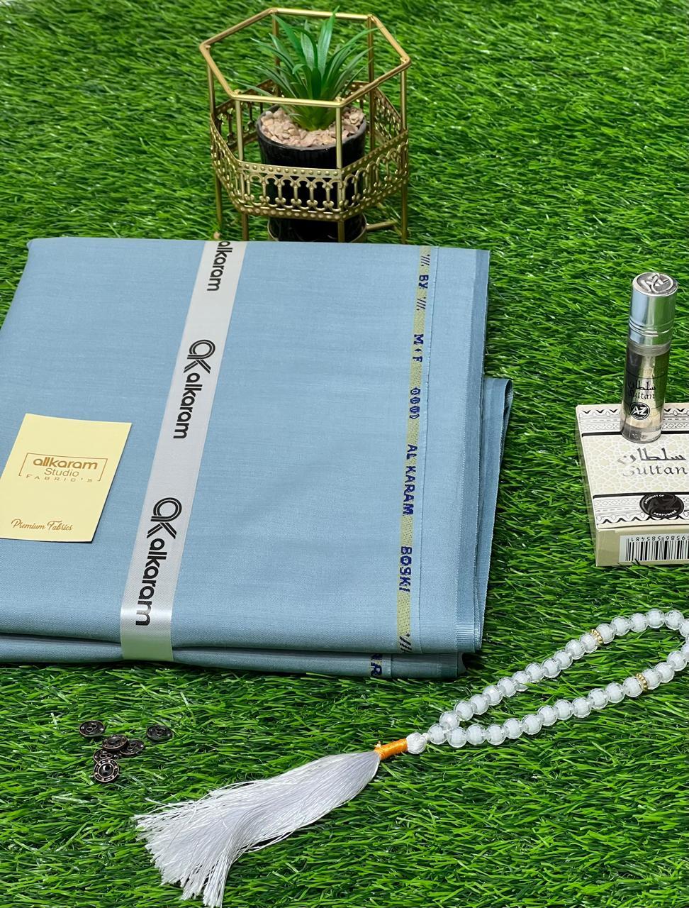 Men’s Unstitched Wash And Wear Plain Suit