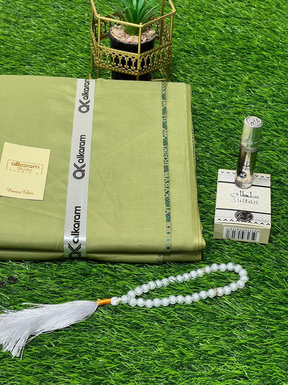 Men’s Unstitched Wash And Wear Plain Suit