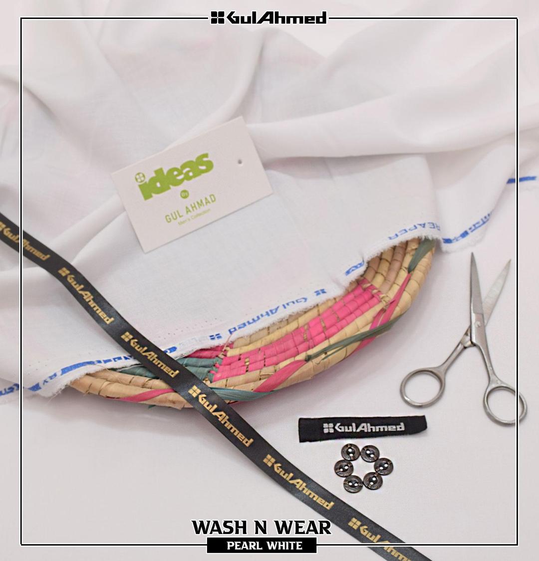 Men’s Unstitched Wash And Wear Plain Suit