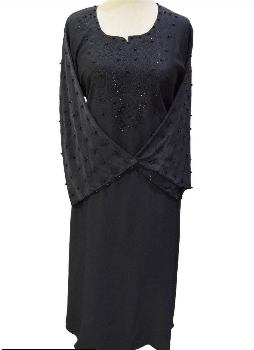 Nida Embroidered Classic Abaya