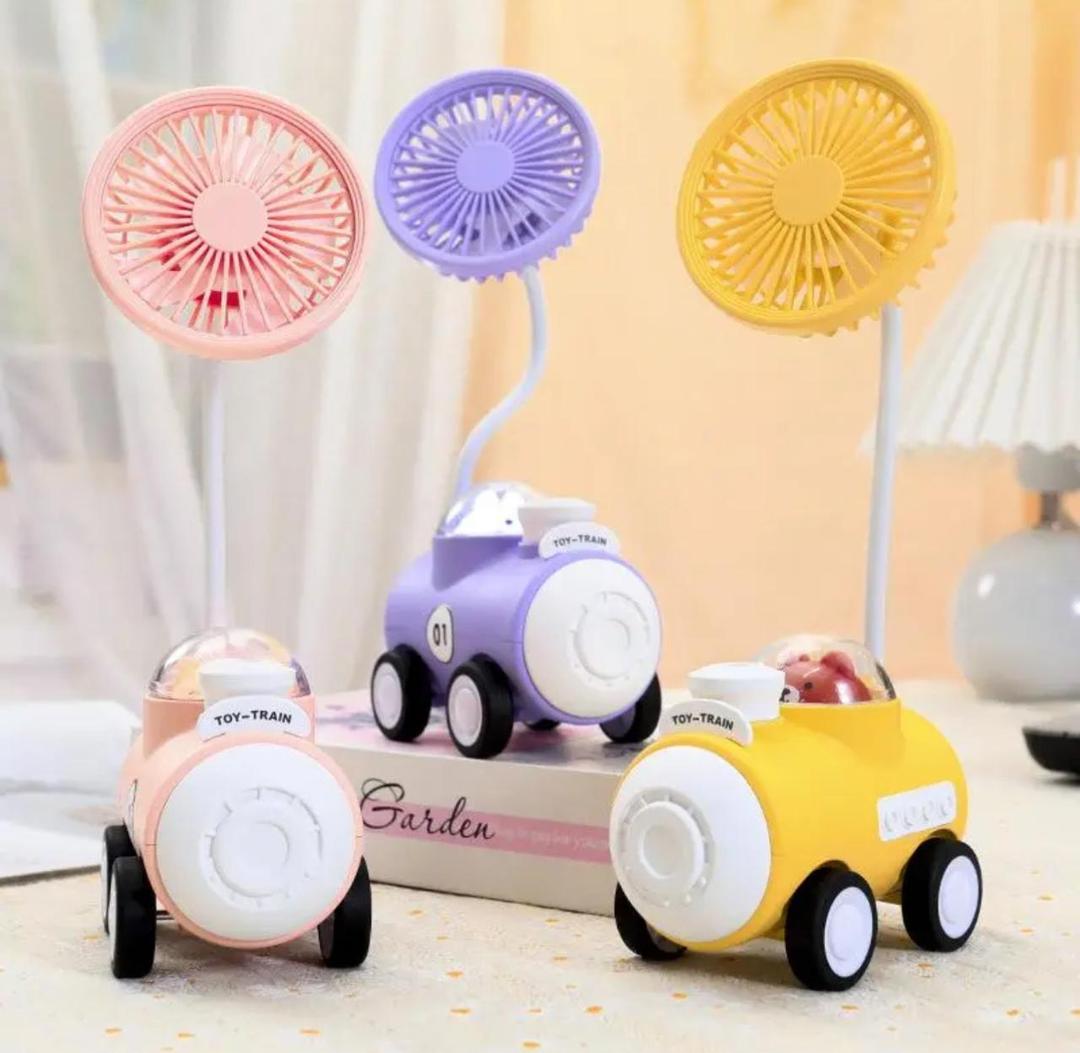 1Pc Rechargeable Desk Fan