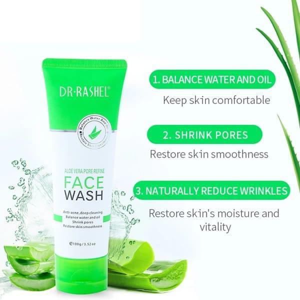 Aloe Vera Pore Refine Face Wash