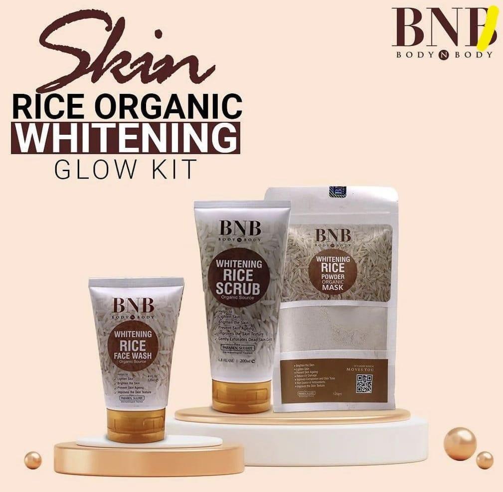 3 in 1 Skincare Bundle - 3 Pcs Face Wash, Facial Scrub & Face Sheet Mask
