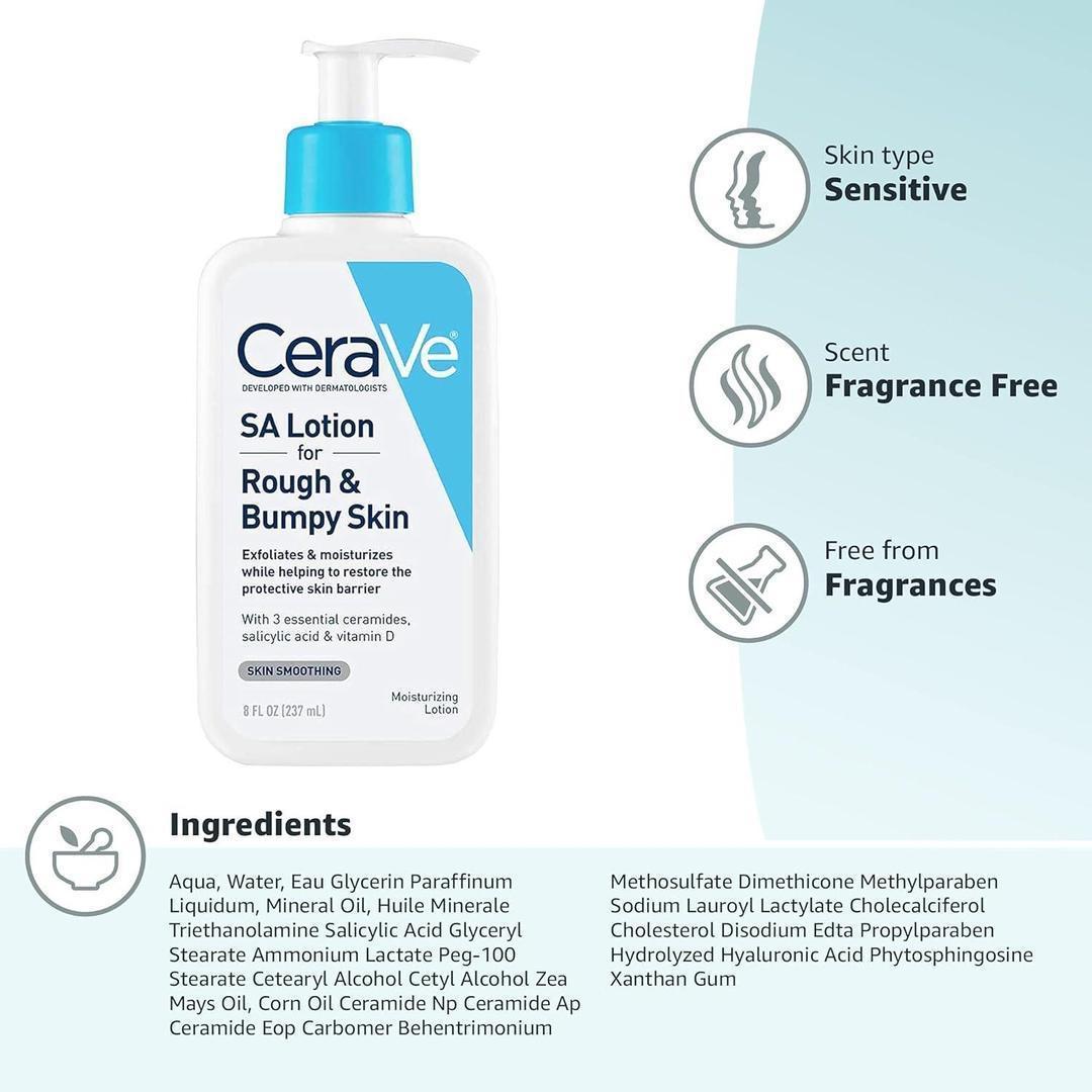 CeraVe SA Lotion for Rough & Bumpy Skin 236ml