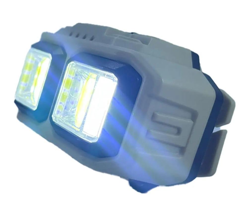 Waterproof Rechargeable Head LED Light, White