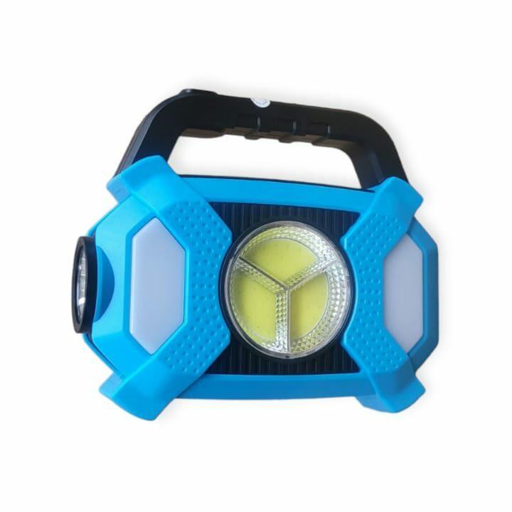 20W Rechargeable Solar Camping Light Blue