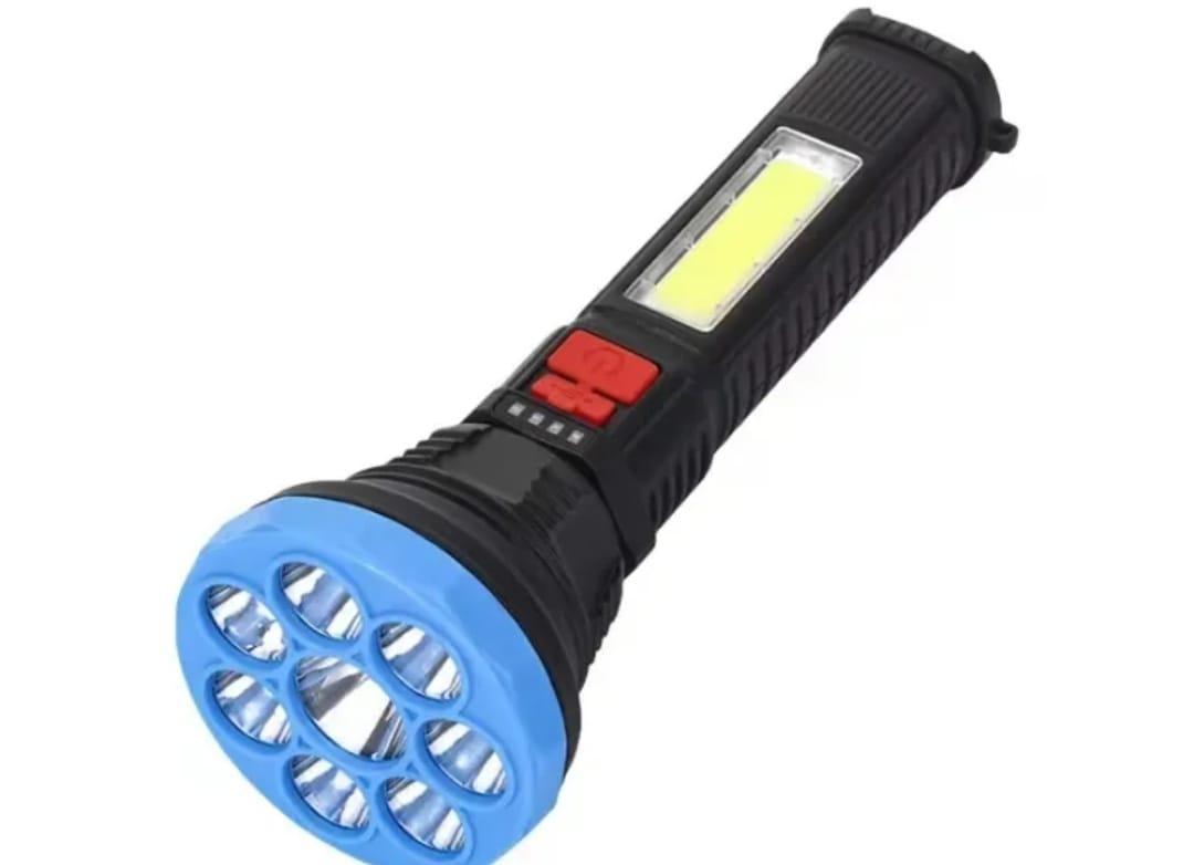 Rechargeable Flashlight with Type-C Charging Port - Essential Camping Gear, 1 Pc