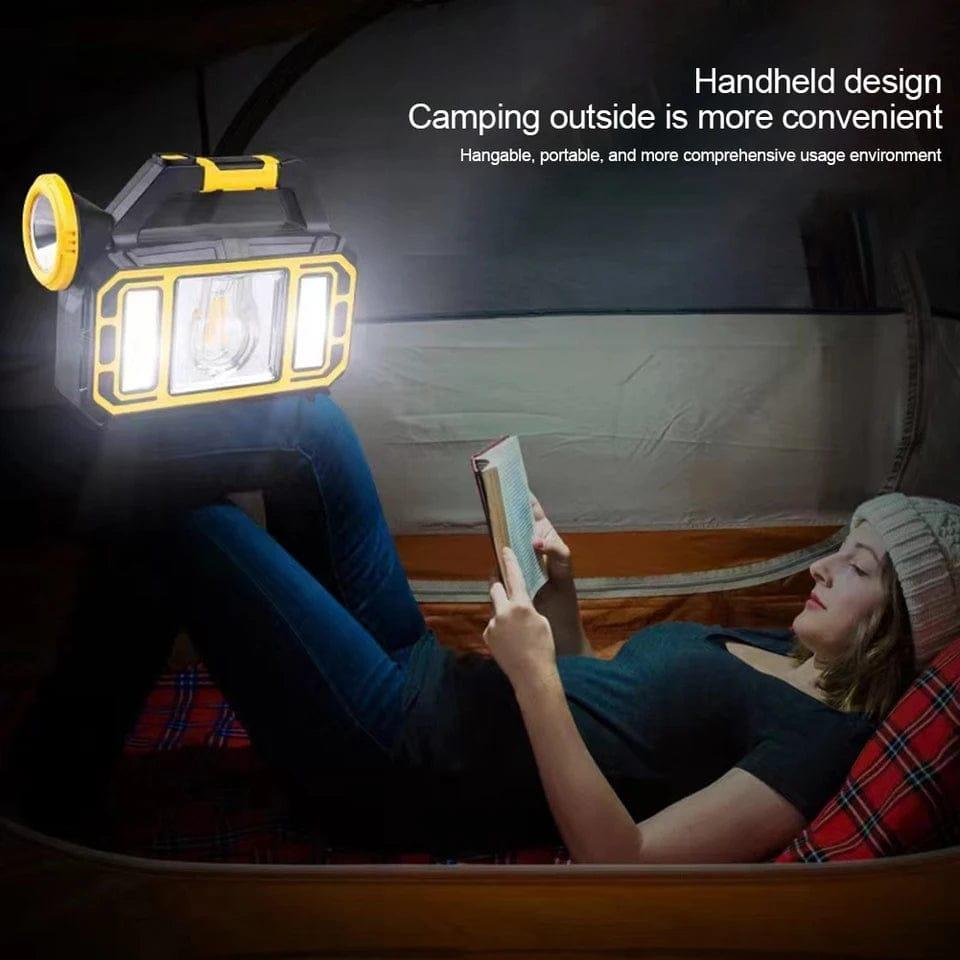Multifunctional Search Light For Camping - Essential Gear with Type-C Charging Port